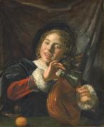 Boy with a Lute, Frans Hals